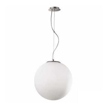Ideal Lux - Lustr na lanku MAPA 1xE27/42W/230V pr. 20 cm bílá