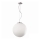 Ideal Lux - Lustr na lanku MAPA 1xE27/42W/230V pr. 20 cm bílá