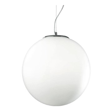 Ideal Lux - Lustr na lanku MAPA 1xE27/42W/230V pr. 40 cm bílá