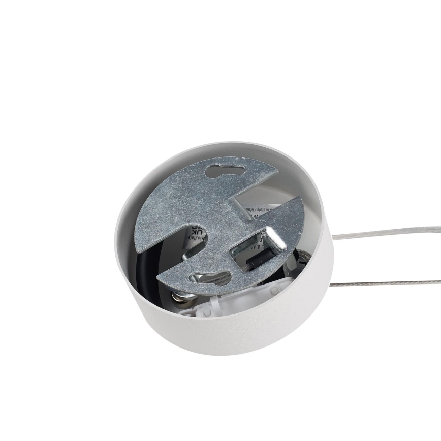 Ideal Lux - Lustr na lanku MAPA 1xE27/42W/230V pr. 50 cm bílá