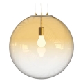 Ideal Lux - Lustr na lanku MAPA 1xE27/42W/230V pr. 50 cm zlatá/kouřová
