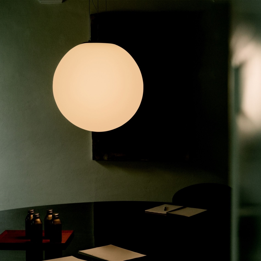 Ideal Lux - Lustr na lanku MAPA 1xE27/60W/230V bílá