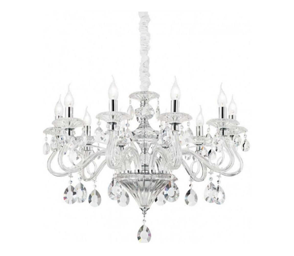 Ideal Lux Ideal Lux - Lustr na lanku NEGRESCO 8xE14/40W/230V ID141053