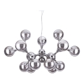 Ideal Lux - Lustr na lanku NODI 15xE14/28W/230V pr. 105 cm lesklý chrom