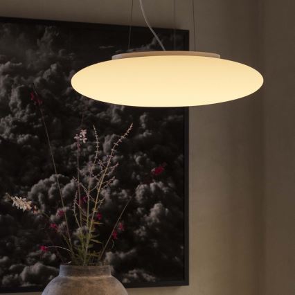 Ideal Lux - Lustr na lanku SMARTIES 3xE27/42W/230V pr. 42,5 cm bílá