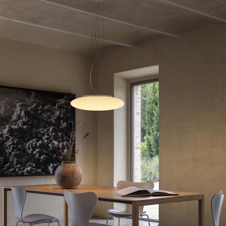 Ideal Lux - Lustr na lanku SMARTIES 5xE27/42W/230V pr. 60 cm bílá