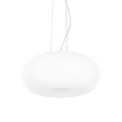 Ideal Lux - Lustr na lanku ULISSE 3xE27/60W/230V pr. 42 cm bílá