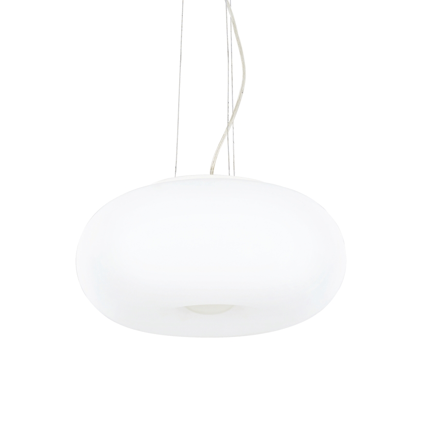 Ideal Lux - Lustr na lanku ULISSE 3xE27/60W/230V pr. 42 cm bílá