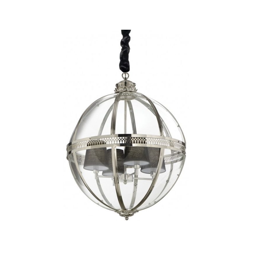 Ideal Lux - Lustr na lanku WORLD 4xE14/40W/230V