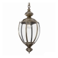 Ideal Lux - Lustr na řetězu 1xE27/60W/230V pr. 25 cm bronzová