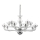 Ideal Lux - Lustr na řetězu CASANOVA 16xE14/40W/230V pr. 120 cm čirá