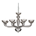 Ideal Lux - Lustr na řetězu CASANOVA 8xE14/40W/230V pr. 88 cm šedá