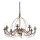 Ideal Lux - Lustr na řetězu CORTE 8xE14/40W/230V pr. 80 cm měď
