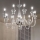 Ideal Lux - Lustr na řetězu DOGE 9xE14/40W/230V pr. 75 cm lesklý chrom