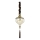 Ideal Lux - Lustr na řetězu HAREM 1xE27/42W/230V pr. 16,5 cm mosaz