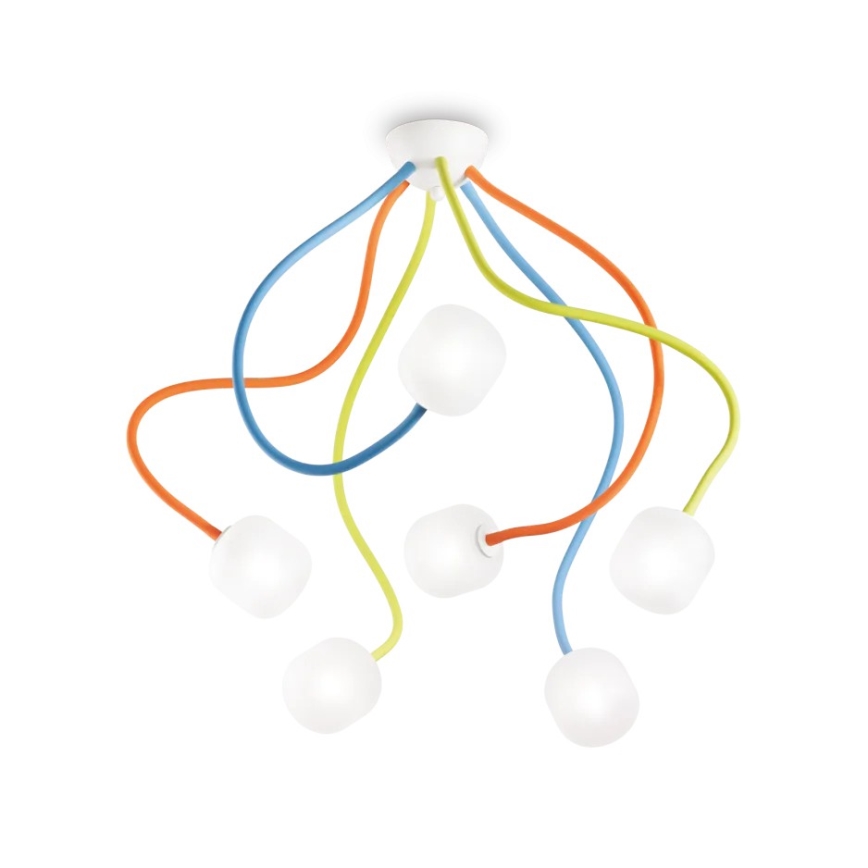 Ideal Lux - Náhradní stínidlo k lustru OCTOPUS G9 pr. 10 cm bílá