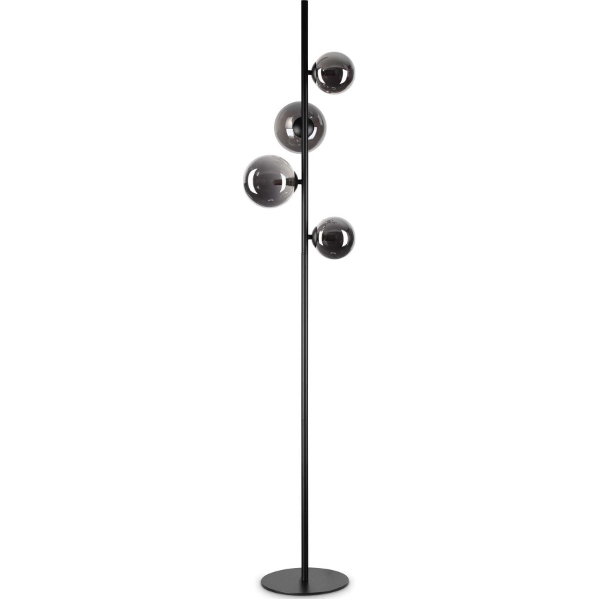 Ideal Lux - Náhradní stínidlo k lustru/svítidlu/lampě PERLAGE pr. 15 cm kouřová černá