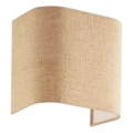 Ideal Lux - Náhradní stínidlo k nástěnné lampě GEA béžová