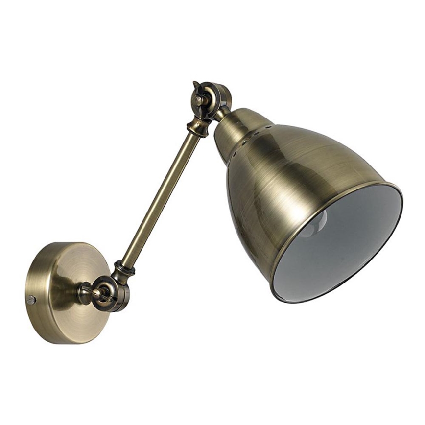 Ideal Lux - Nástěnná lampa 1xE27/60W/230V bronzová