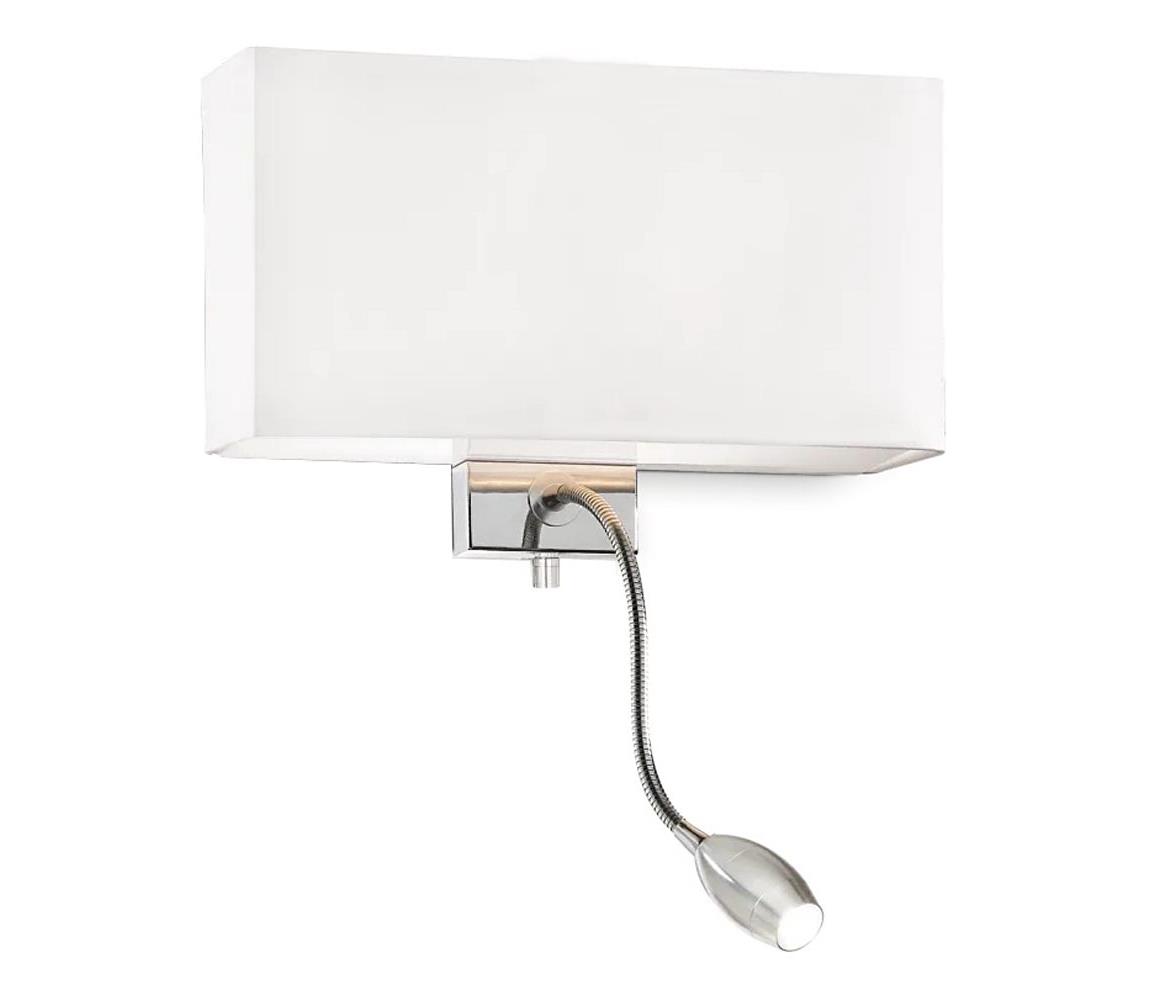 Ideal Lux Ideal Lux - Nástěnné svítidlo 1xE27/60W/230V + 1x1W/LED ID035949