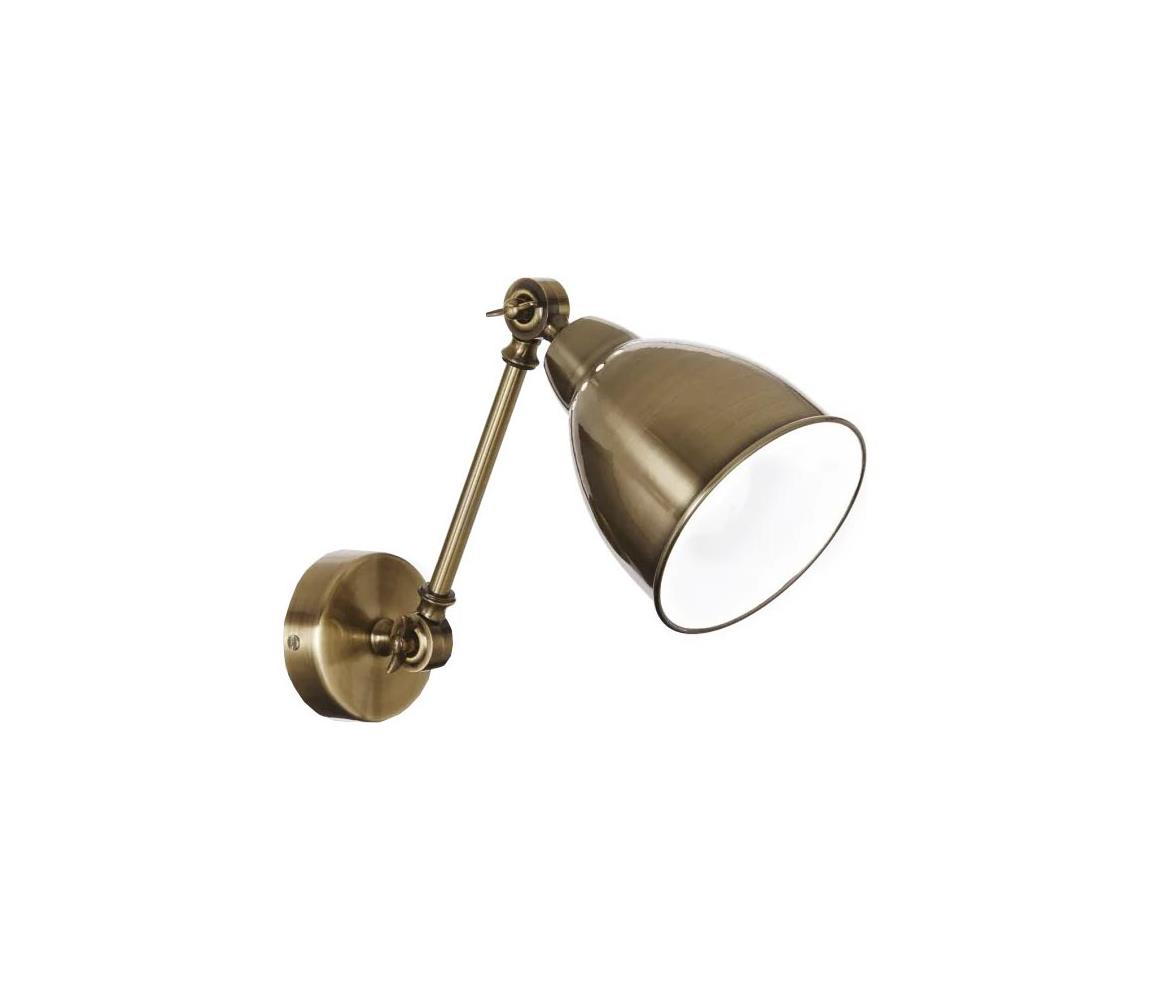 Ideal Lux Ideal Lux - Nástěnné svítidlo 1xE27/60W/230V bronzová ID027876