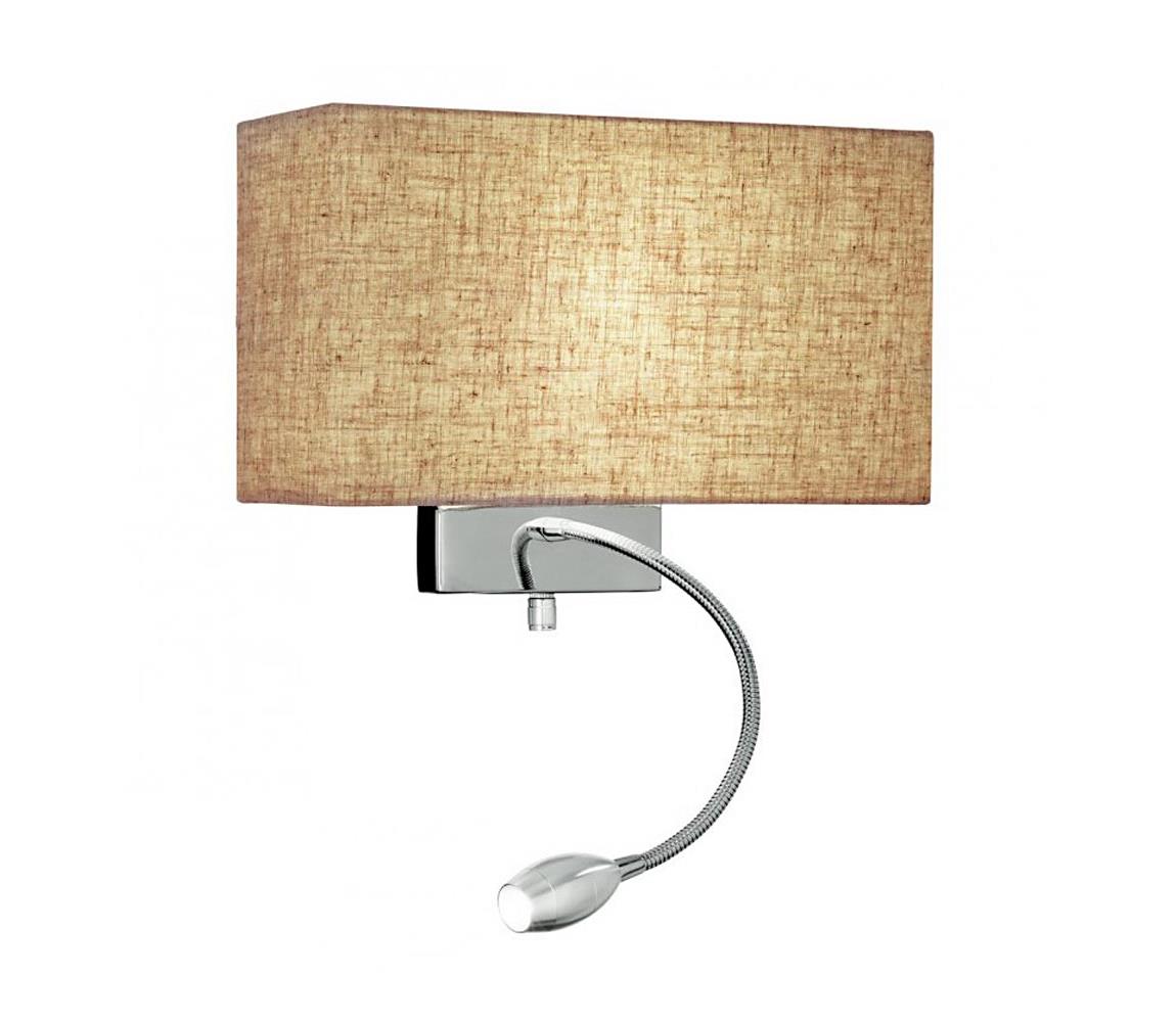 Ideal Lux Ideal Lux - Nástěnné svítidlo 1xE27/60W + LED/1W/230V ID103204