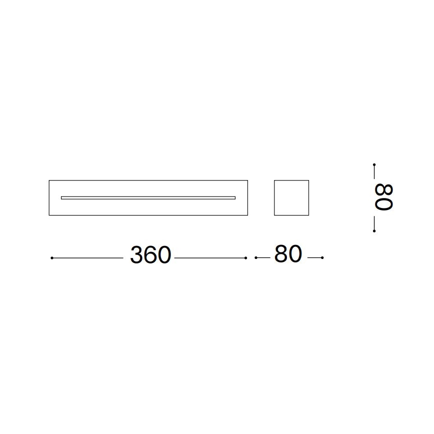 Ideal Lux - Nástěnné svítidlo 2xE14/40W/230V bílá