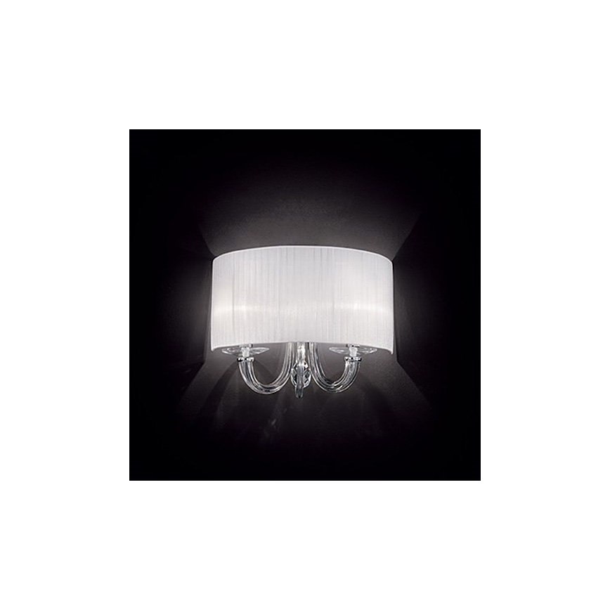 Ideal Lux 35864 - Nástěnné svítidlo SWAN 2xE14/40W/230V