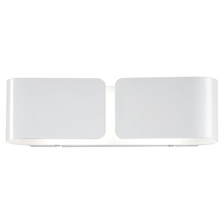 Ideal Lux - Nástěnné svítidlo CLIP 2xE27/60W/230V bílá