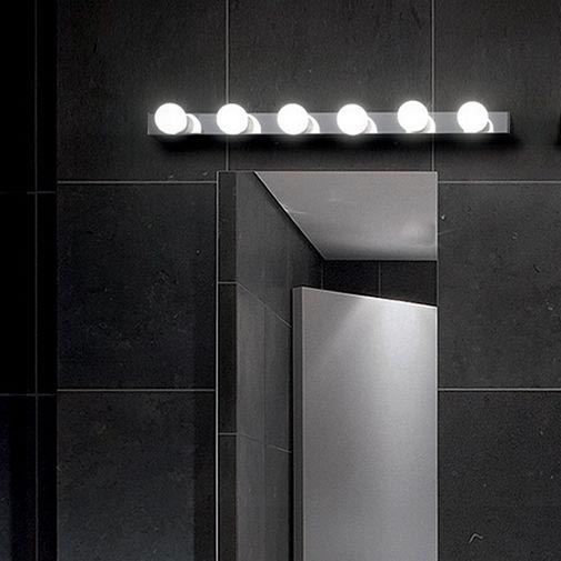 Ideal Lux - Nástěnné svítidlo PRIVE 6xE14/40W/230V lesklý chrom
