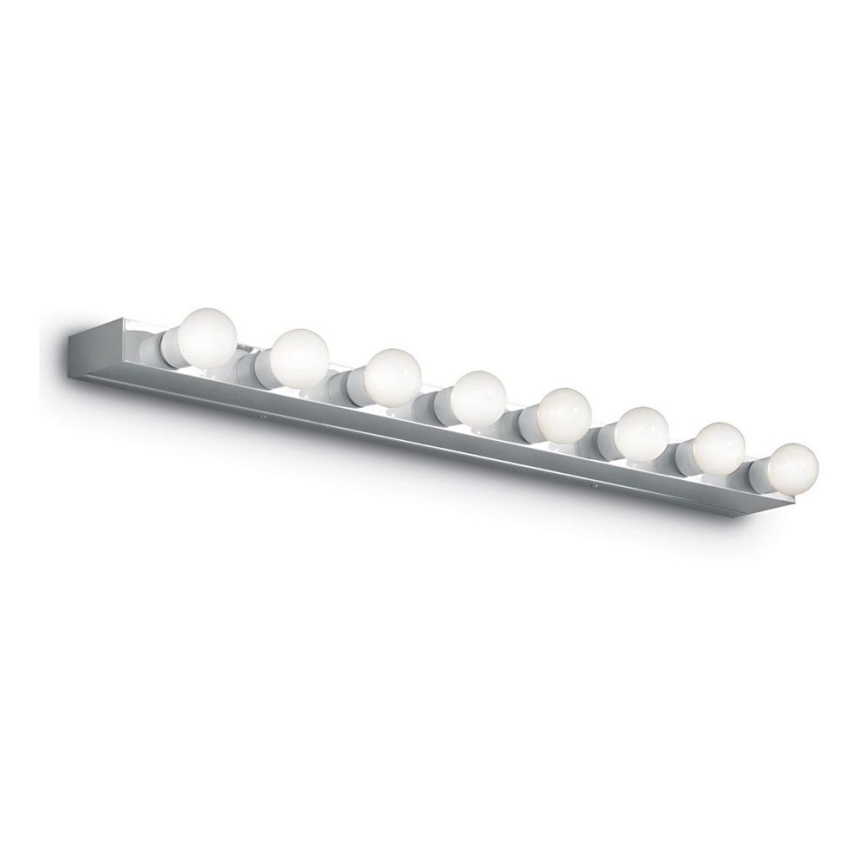 Ideal Lux - Nástěnné svítidlo PRIVE 8xE14/40W/230V lesklý chrom
