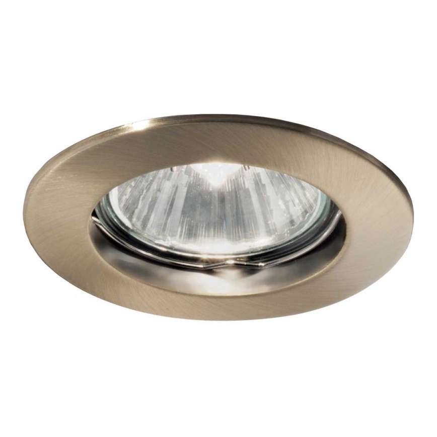 Ideal Lux - Podhledové svítidlo JAZZ 1xGU10/50W/230V bronz