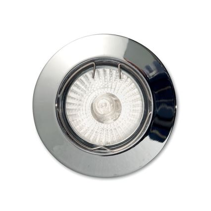 Ideal Lux - Podhledové svítidlo JAZZ 1xGU10/50W/230V pr. 7,7 cm lesklý chrom