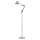 Ideal Lux - Stojací lampa 1xE27/40W/230V stříbrná