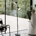 Ideal Lux - Stojací lampa 2xE27/60W/230V černá