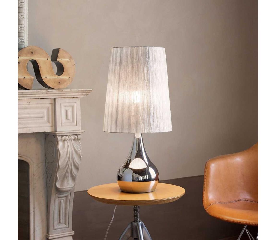 Ideal Lux Ideal Lux - Stolní lampa 1xE14/40W/230V bílá ID035987