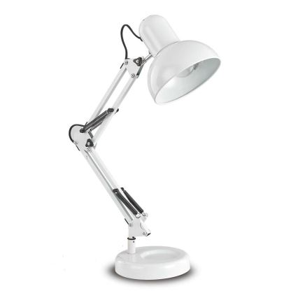 Ideal Lux - Stolní lampa 1xE27/40W/230V bílá