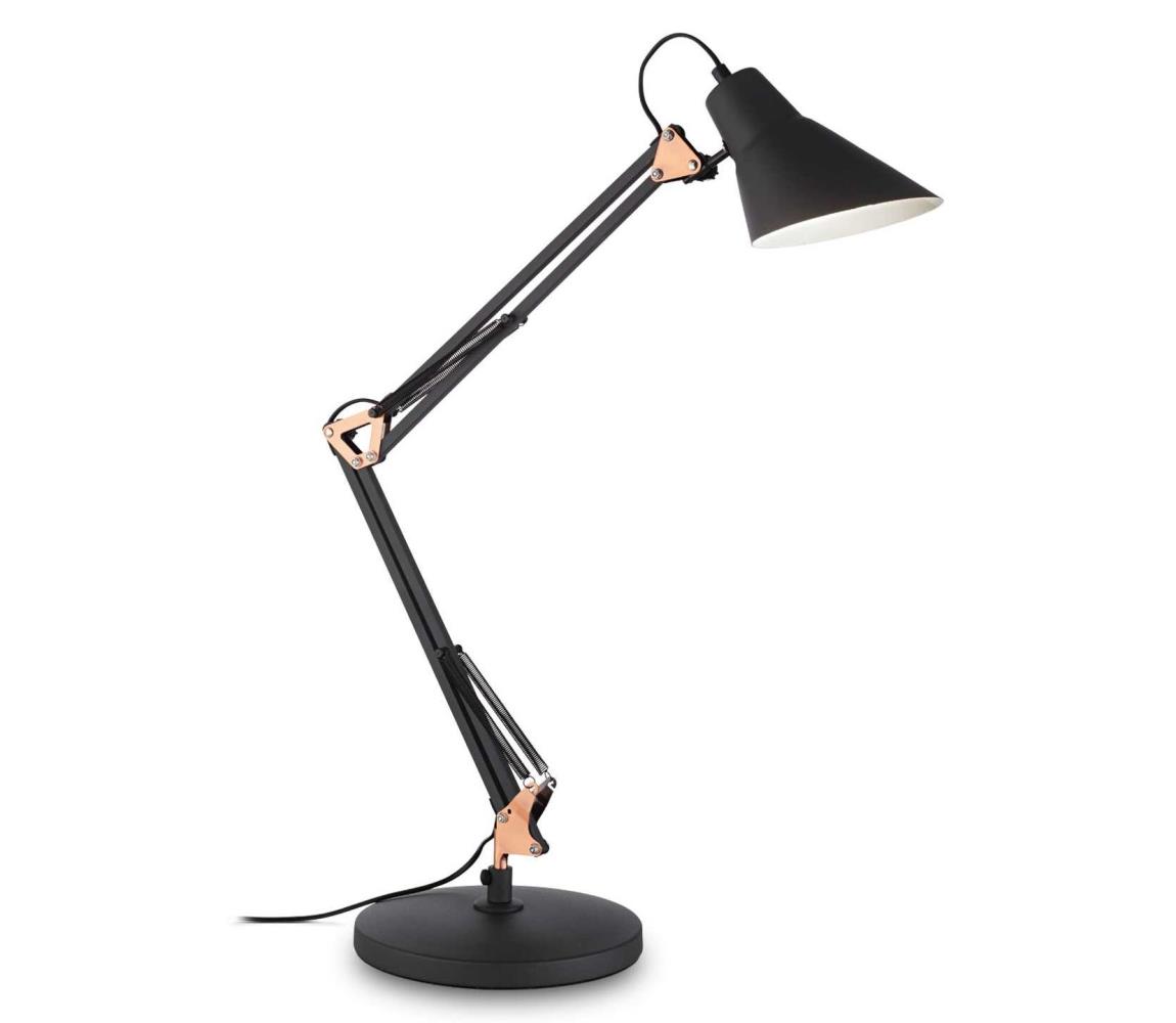 Ideal Lux Ideal Lux - Stolní lampa 1xE27/42W/230V černá 