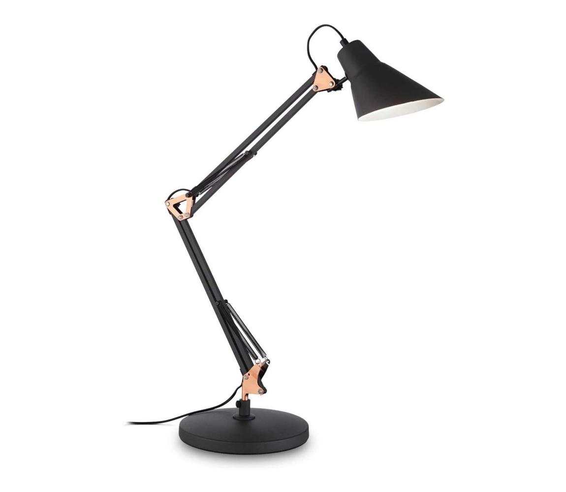 Ideal Lux Ideal Lux - Stolní lampa 1xE27/42W/230V černá 