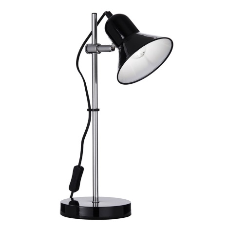Ideal Lux - Stolní lampa 1xE27/60W/230V černá
