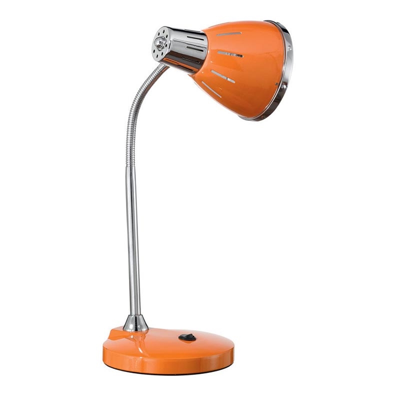 Ideal Lux - Stolní lampa 1xE27/60W/230V oranžová