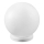 Ideal Lux - Stolní lampa CARTA 1xE27/25W/230V pr. 30 cm bílá