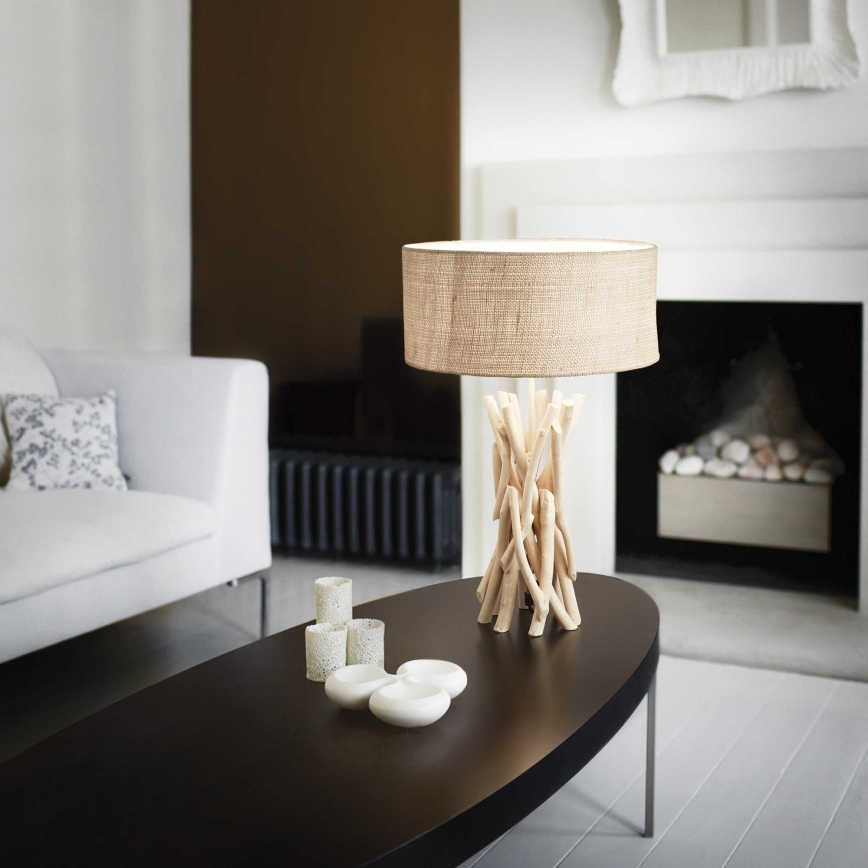 Ideal Lux - Stolní lampa DRIFTWOOD 1xE27/60W/230V guava