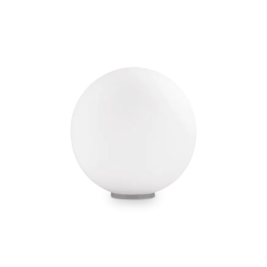 Ideal Lux - Stolní lampa MAPA 1xE27/42W/230V pr. 20 cm bílá