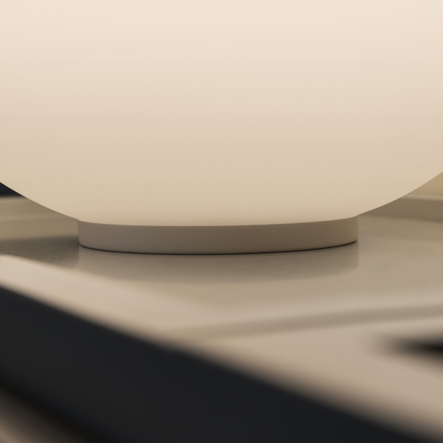 Ideal Lux - Stolní lampa MAPA 1xE27/42W/230V pr. 20 cm bílá