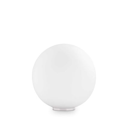 Ideal Lux - Stolní lampa MAPA 1xE27/42W/230V pr. 30 cm bílá