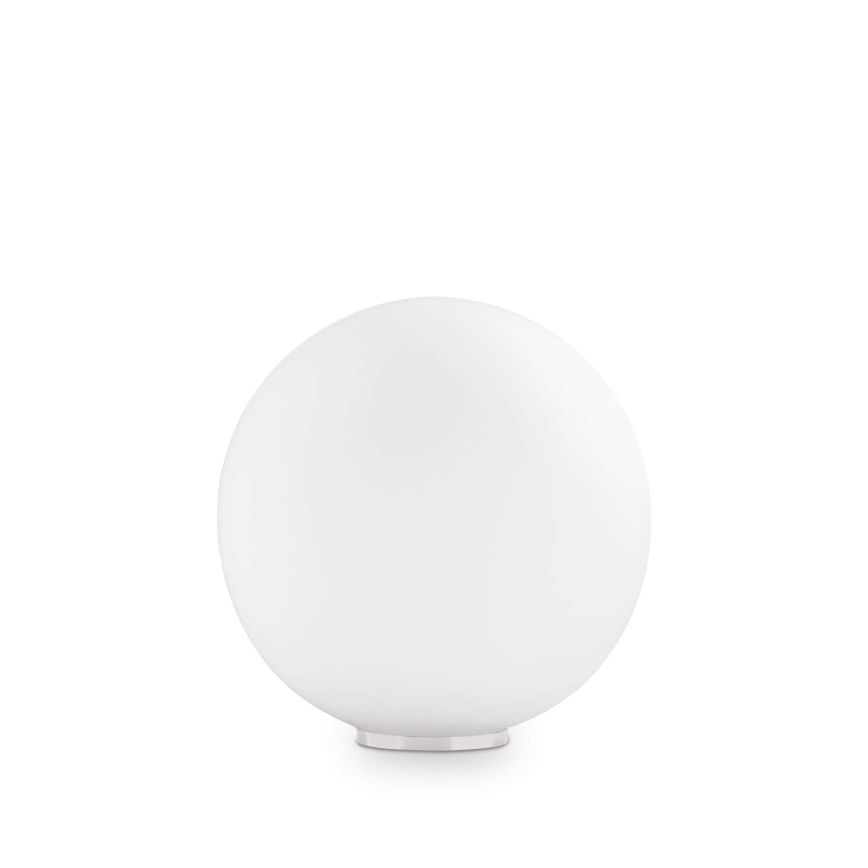 Ideal Lux - Stolní lampa MAPA 1xE27/42W/230V pr. 30 cm bílá