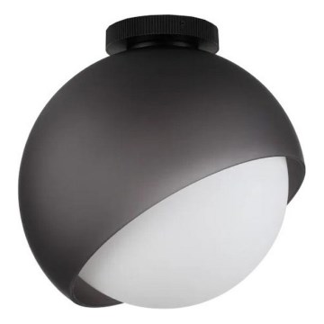 Ideal Lux - Stropní svítidlo BLOOM 1xE27/42W/230V pr. 30 cm černá