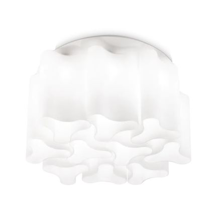 Ideal Lux - Stropní svítidlo COMPO 10xE27/52W/230V pr. 73,5 cm bílá