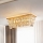 Ideal Lux - Stropní svítidlo MARTINEZ 8xE14/40W/230V zlatá